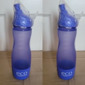 Tupperware Large Lupin Purple Sports Water Bottle Bundle (2) - Brand New